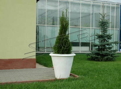 Nature flower pots plant container decoration figure vases garden flower pots